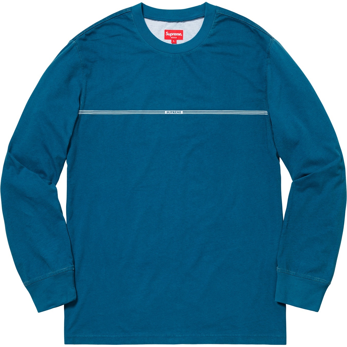 Printed Stripe L/S Top view 4